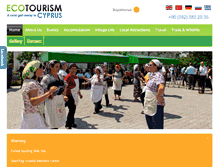 Tablet Screenshot of ecotourismcyprus.com
